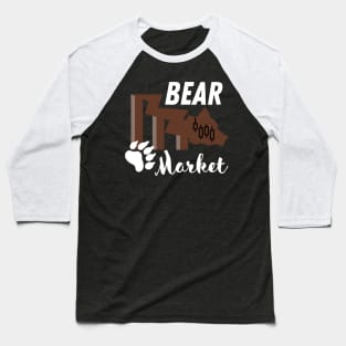 Bear Market Cryptocurrency Baseball T-Shirt